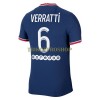 Original Fußballtrikot Paris Saint-Germain Marco Verratti 6 Heimtrikot 2021-22 Für Herren